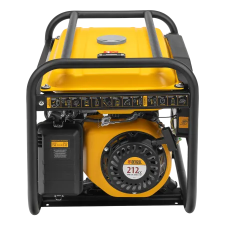 Генератор бензиновый DENZEL PS 33, 3.3 кВт, 230 В, 15 л, ручной старт