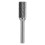 Борфреза по металлу DENZEL твердосплавная, цилиндрическая, тип-А, 12 мм
