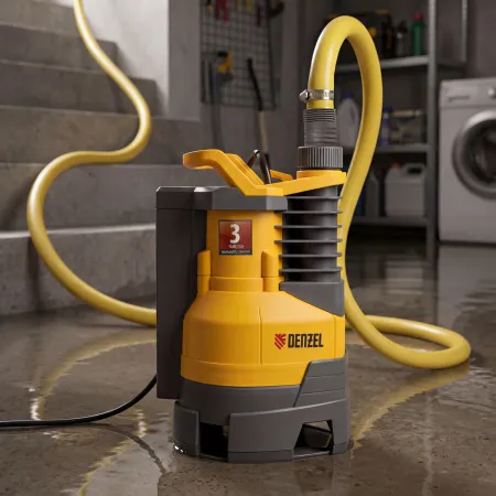 Дренажный насос DENZEL X-PRO DPХ800, 800 Вт, высота подъема 8 м, 13500 л/ч