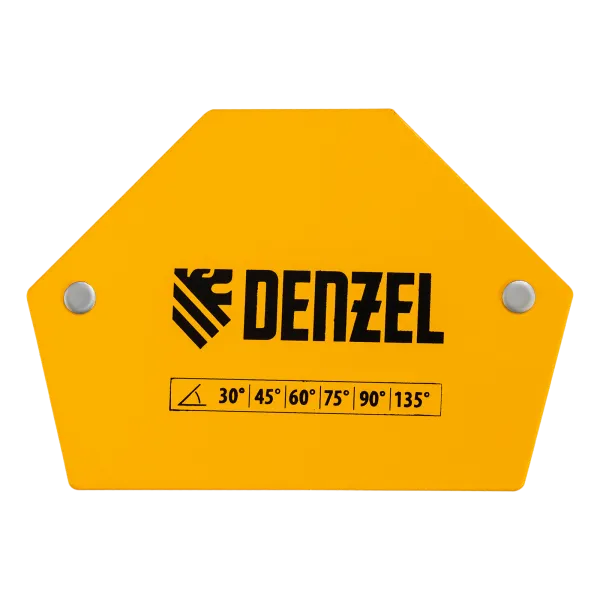 Фиксатор магнитный DENZEL 97552 для сварочных работ усилие 25 LB, 30х45х60х75х90х135 град.
