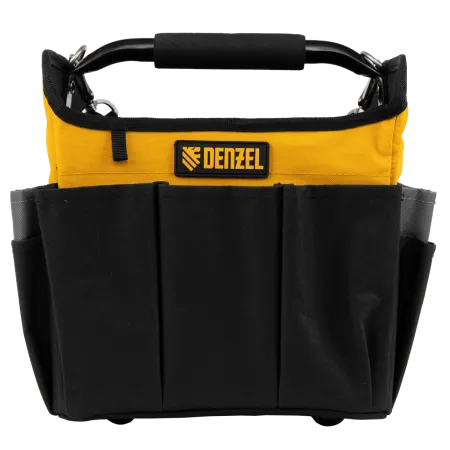 Переноска для инструмента DENZEL 260х240х300 мм, 22 кармана, наплечный ремень