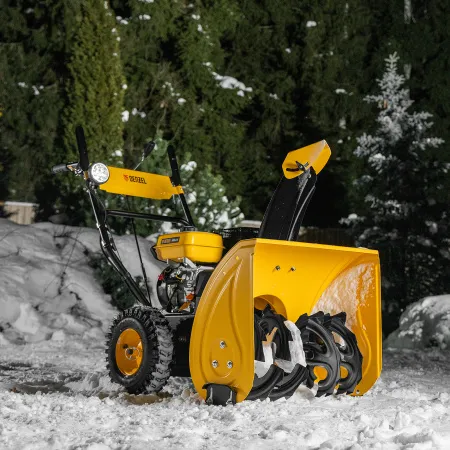 Снегоуборщик бензиновый DENZEL SBM 610, 212 cc, ручной старт, фара