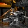 Тиски слесарные DENZEL BVH-150, 150 мм, поворотные, стальная направляющая, с наковальней