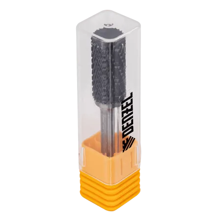 Борфреза по металлу DENZEL твердосплавная, цилиндрическая, тип-А, 12 мм