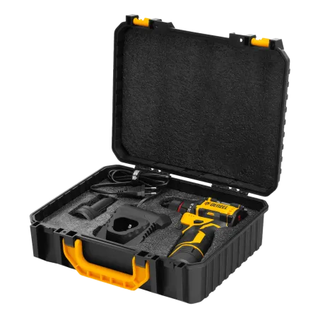 Дрель-шуруповерт аккумуляторная бесщет. DENZEL CDH-BL-12, Li-Ion, 12 В