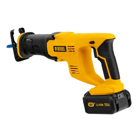 Пила сабельная аккумуляторная DENZEL CRC-115, 18В Li-Ion