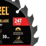 Пильный диск по дереву DENZEL ф210 х 30 мм, 24 зубьев