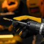 Сверло спиральное по металлу DENZEL 8,5 x 117 мм, Р6М5, Golden Tip, многогранная заточка