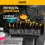 Сумка для инструмента DENZEL 500х245х300 мм, 20 карман.,съемный органайз. 10 карман.,наплеч. рем.