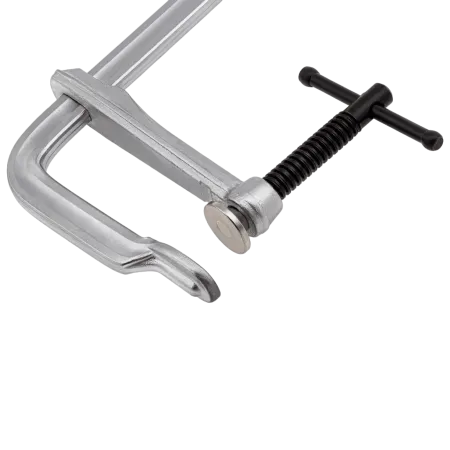 Струбцина DENZEL F-образная, 120x400мм, кованая