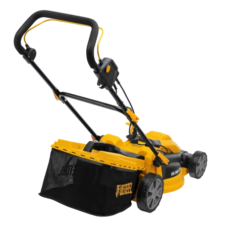 Газонокосилка электрическая DENZEL GM-1800, 1800 Вт, ширина 38 см, 6 уровней, 40 л