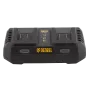 Зарядное устройство на 2 аккумулятора DENZEL IBC-18-3.0-2, Li-Ion, 18В, 3.0 А