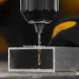 Сверло спиральное по металлу DENZEL 3 x 60 мм, Р6М5, Golden Tip, 2шт.