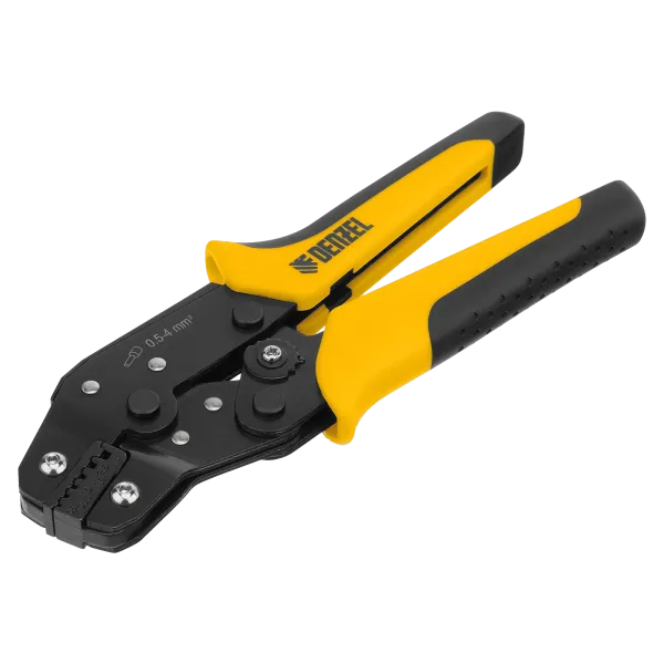 Клещи для обжима наконечников штыревых DENZEL НШВ, НШВИ, НШВИ-2, 0,5-4 мм2