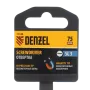 Отвертка DENZEL SL3х75 мм, CrV, трехкомпонентная рукоятка
