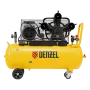 Компрессор воздушный инверторный DENZEL рем. привод BIW3000/100, 3,0 кВт, 100 литров, 535 л/мин