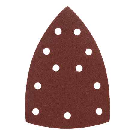 Треугольник абразивный на ворc. подложке под "липучку", перф., P 120, 150х150х100 мм, 5 шт. Denzel