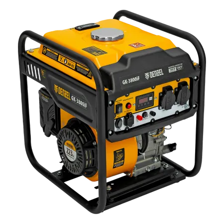Генератор инверторный DENZEL GK-3800iF, 3,8 кВт, 230 В, ручной старт