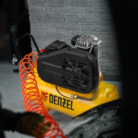 Компрессор воздушный DENZEL рем. привод BCI 2200/100, 2,2 кВт, 100 литров, 420 л/мин