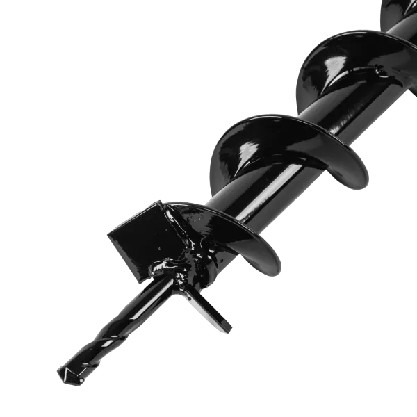 Шнек для грунта DENZEL E-60, диаметр 60 мм, длина 800 мм,соединение 20 мм, несъемный нож