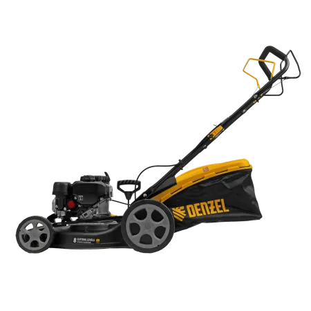 Газонокосилка бензиновая DENZEL GLR-460SP-ZS, 149 см3, ширина 46 см, привод, травосборник 65 л