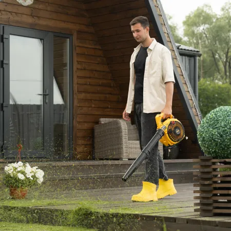 Воздуходувка-пылесос бензиновая DENZEL GL-260, 26 см3, 1 л.с.