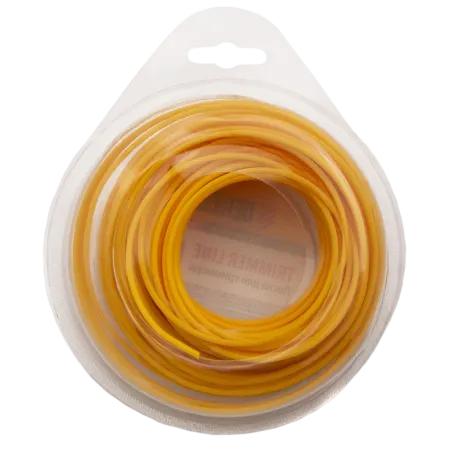 Леска для триммера DENZEL 96155, 2 мм x 15 м, квадратная