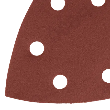 Треугольник абразивный на ворc. подложке под "липучку", перф., P 600, 150х150х100 мм, 5 шт. Denzel