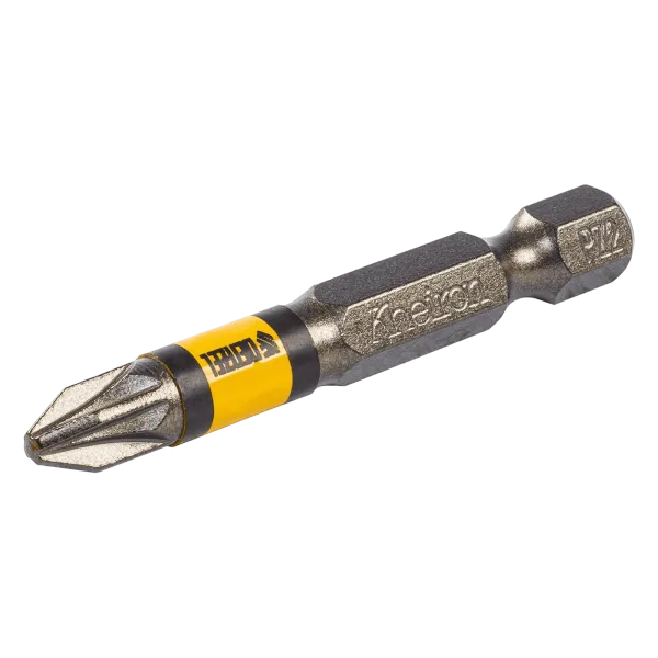 Набор бит комбинированный DENZEL 3 шт., PH2, PZ2, SL5, 50 мм, сталь S2