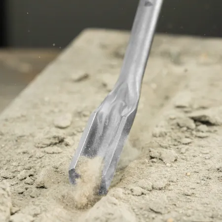 Зубило DENZEL канальное, 14 х 22 х 250 мм, 40Cr, SDS PLUS