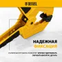 Струбцина клещеобразная DENZEL усиленная 80 х 60 мм, двухкомпонентные рукоятки