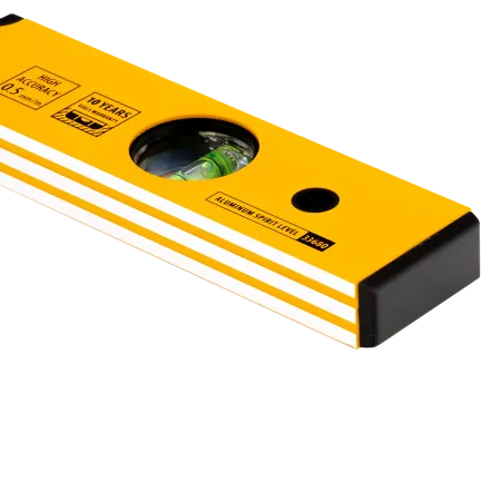 Уровень алюминиевый DENZEL 33680, 400 мм, 3 глазка, фрезерованный