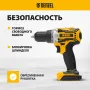 Дрель-шуруповерт аккумуляторная, бесщет. DENZEL BLDL-18-0 Li-Ion, 18 В