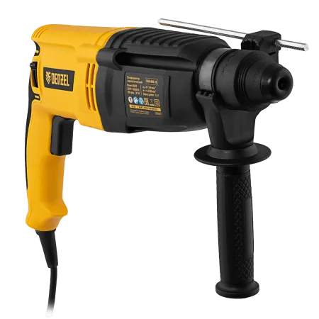 Перфоратор электрический DENZEL RHH-800-26, SDS-plus, 800 Вт, 3 Дж, 3 плюс 1 реж.