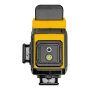 Лазерный уровень мультипризменный DENZEL DLV-360-3T, 30 м, зеленый луч, Li-Ion 2,4 Aч, штатив