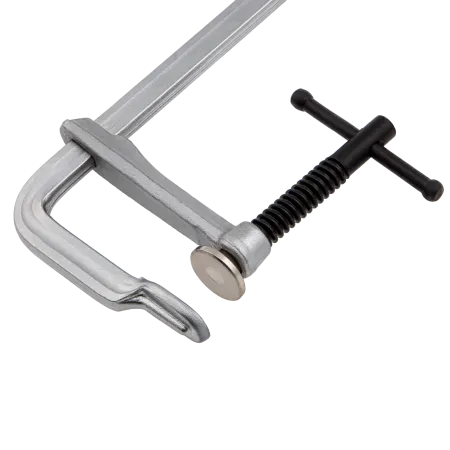 Струбцина DENZEL F-образная, 100x300мм, кованая