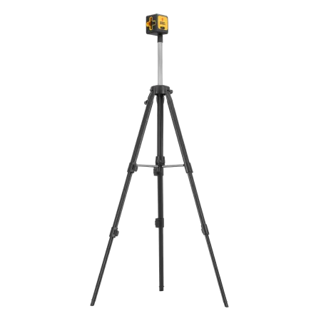 Лазерный уровень DENZEL DQB-T, 30 м, зеленый луч, батарейки, штатив