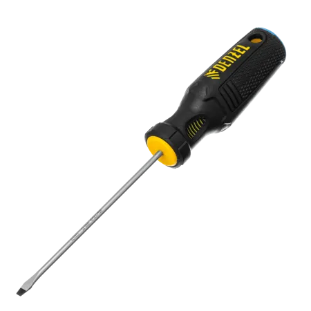 Отвертка DENZEL SL3х100 мм, S2, 3к рукоятка