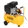 Компрессор воздушный DENZEL DC1500/24, 1.5 кВт, прямой привод, 24 литра, 220 л/мин