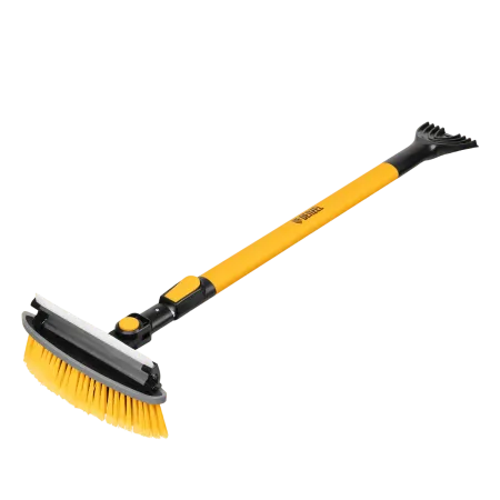 Щетка-сметка со скребком DENZEL телескоп, поворотная голова, водосгон 950-1320 мм