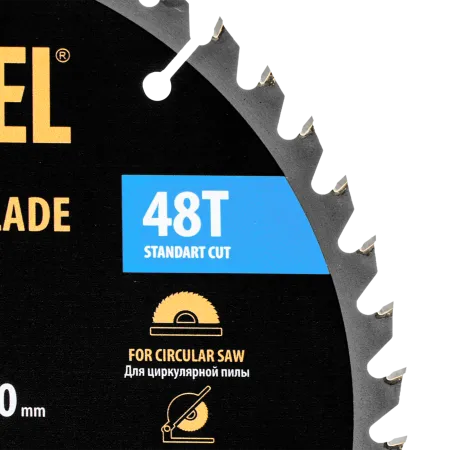 Пильный диск по дереву DENZEL ф235 х 30 мм, 48 зубьев