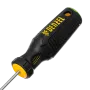 Отвертка DENZEL PZ0x75 мм, S2, 3к рукоятка