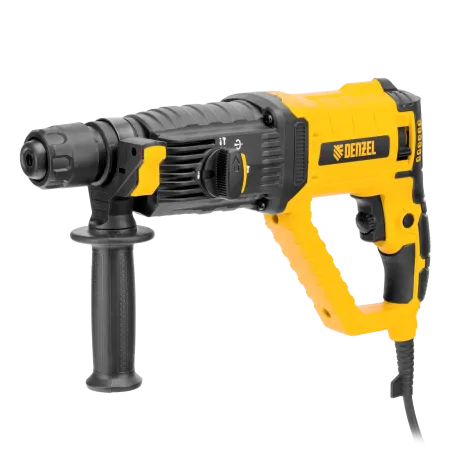 Перфоратор электрический DENZEL RHB-1050-30, SDS-plus, 1050 Вт, 3,4 Дж, 4 реж.