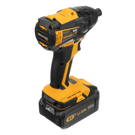 Винтоверт ударный аккумуляторный бесщеточный DENZEL CID-IB-200 18В Li-Ion