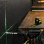 Лазерный уровень DENZEL LX 03 Green, 30 м, 520 нм, резьба 1/4 дюйм