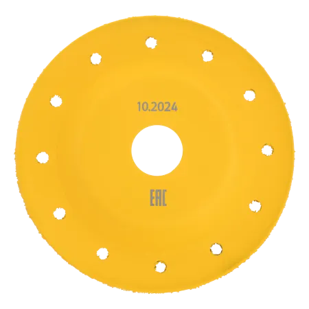 Чашка твердосплавная зачистная DENZEL, 125 мм, Наклонная, мелкое зерно #32