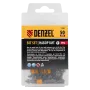 Бита DENZEL PH2х25, сталь S2, 20 шт., пластиковая коробка, Е 6,3