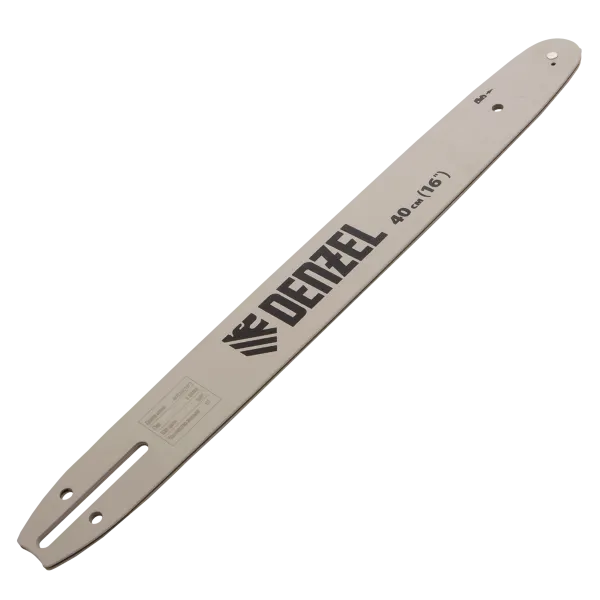 Шина для бензопилы DENZEL DGS-4516 59801, длина 40 см, шаг 3/8, паз 1.3 мм, 57 звеньев