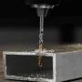 Сверло спиральное по металлу DENZEL 3,5 x 70 мм, Р6М5, Golden Tip, 2шт.