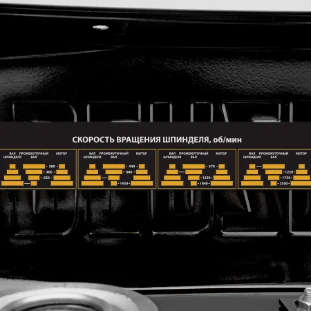 Станок сверлильный DENZEL DDM-550L, 550 Вт, 16 мм, 12 ск., лазер, настольный